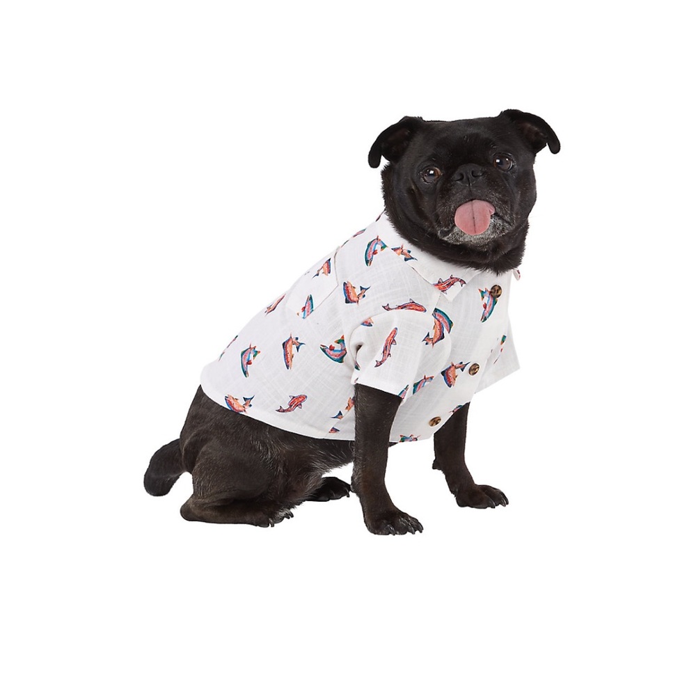 Top paw trout button up